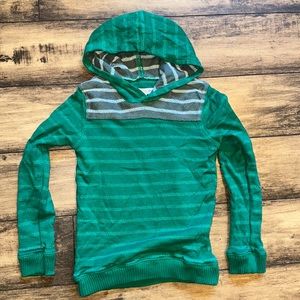 Tucker & Tate size 6 green pull over sweater